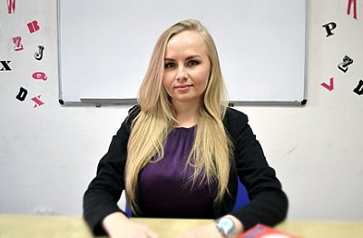 Процесс тестирования уровня английского языка для нового ученика